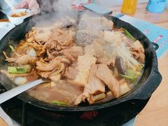 猪牛混炒-朝族高丽火盆(长白山总店)