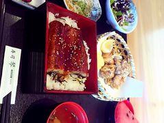 鳗鱼盖饭定食和炸鸡块-琴寿司居酒屋(软件园店)