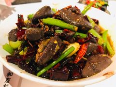 香辣鸡血-丹虾|文和友小龙虾·烙锅(陕西路旗舰店)