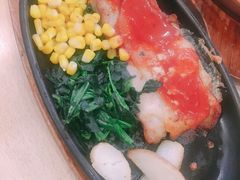 黑椒芝士鸡排-萨莉亚意式餐厅(龙阳广场店)