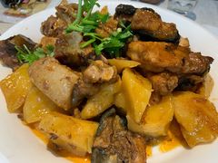 鳇鱼炖土豆-胖姐渔村(中源大道店)