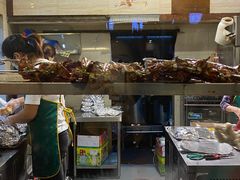 面包甜点陈列柜-老黄记手撕烤兔(玉林街店)
