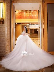 点击看大图 -艾拉·女王婚纱礼服馆