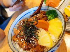 黑椒菠萝鸡排饭-村上一屋·亚洲菜融合小馆(南楼店)