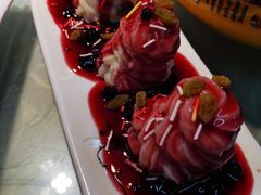 蓝莓山药-天津乾毓德饭庄·清真传统炒菜·海鲜烧烤(咸阳路店)