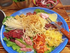 -陈叉子钢盆烤肉(中原万达店)