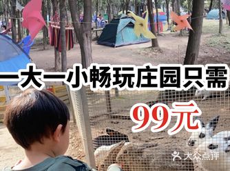 一大一小畅玩庄园只需99元