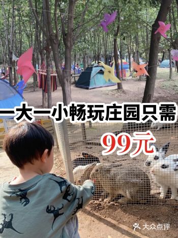一大一小畅玩庄园只需99元