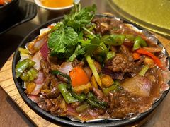 干锅带皮牛肉-發記潮汕大排档(宝翔路店)