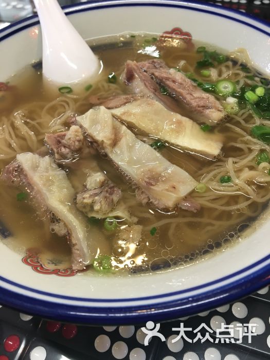 七爷清汤腩清汤牛腩面图片 - 第2张