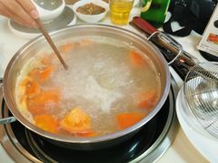 牛骨番茄汤底-三头牛·潮汕牛肉生蚝火锅 (夏湾店)