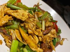 滑蛋小炒牛肉-绿茶餐厅(乐峰广场店)