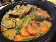 -蜀八婆鲍鱼鸡煲虾(宝安坪洲店)