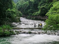 -小七孔景区-六十八级跌水瀑布