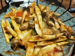 -东来菜馆•手抓海鲜家常菜•海鲜锅贴(鸽子窝店)