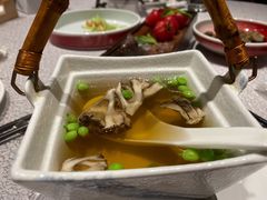 脆珠汤爆舞茸菌-北京王府井希尔顿酒店·秦唐中餐厅Chynna