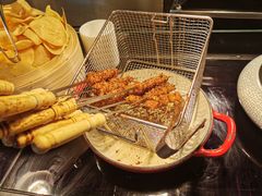 碳烤羊肉串-咖啡苑自助餐厅·中国大饭店