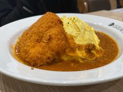 炸猪排咖喱蛋包饭-CoCo壱番屋