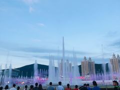 -大连星海广场音乐喷泉