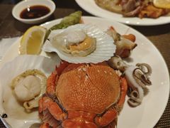 -大中华希尔顿酒店-念自助餐·海南美食·三文鱼