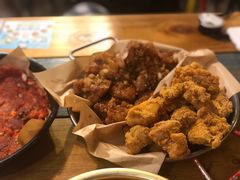 双拼炸鸡-富乐满韩国正宗炸鸡韩国料理(虹泉路店)
