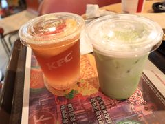 抹茶拿铁-肯德基(中心书城店)