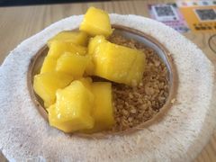 招牌青椰子冻加芒果-广德记·椰子冻手制甜品(福田总店)