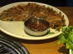 老炉家特制海鲜饼-老炉家木炭烤肉(长江国际店)