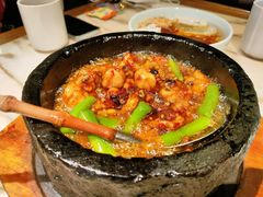 石锅杭椒牛蛙-桂满陇-西湖船宴(西单大悦城店)