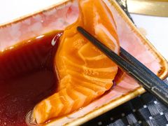 三文鱼刺身-千寻山野烤肉(中关村店)
