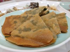 韭菜鲜虾饼-桃园盛宴·岭南粤菜·手工茶点(南庄店)