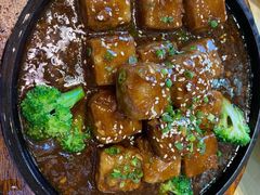 铁板秘制芋艿-南湖船菜大酒店