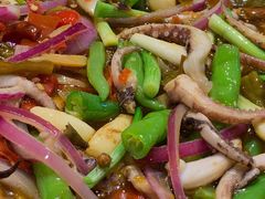 泡椒鱿鱼须-弓虽昌焖烧鸡(大竹林店)