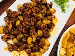 黑蒜子牛肉粒-惠宾饭庄(中山路店)