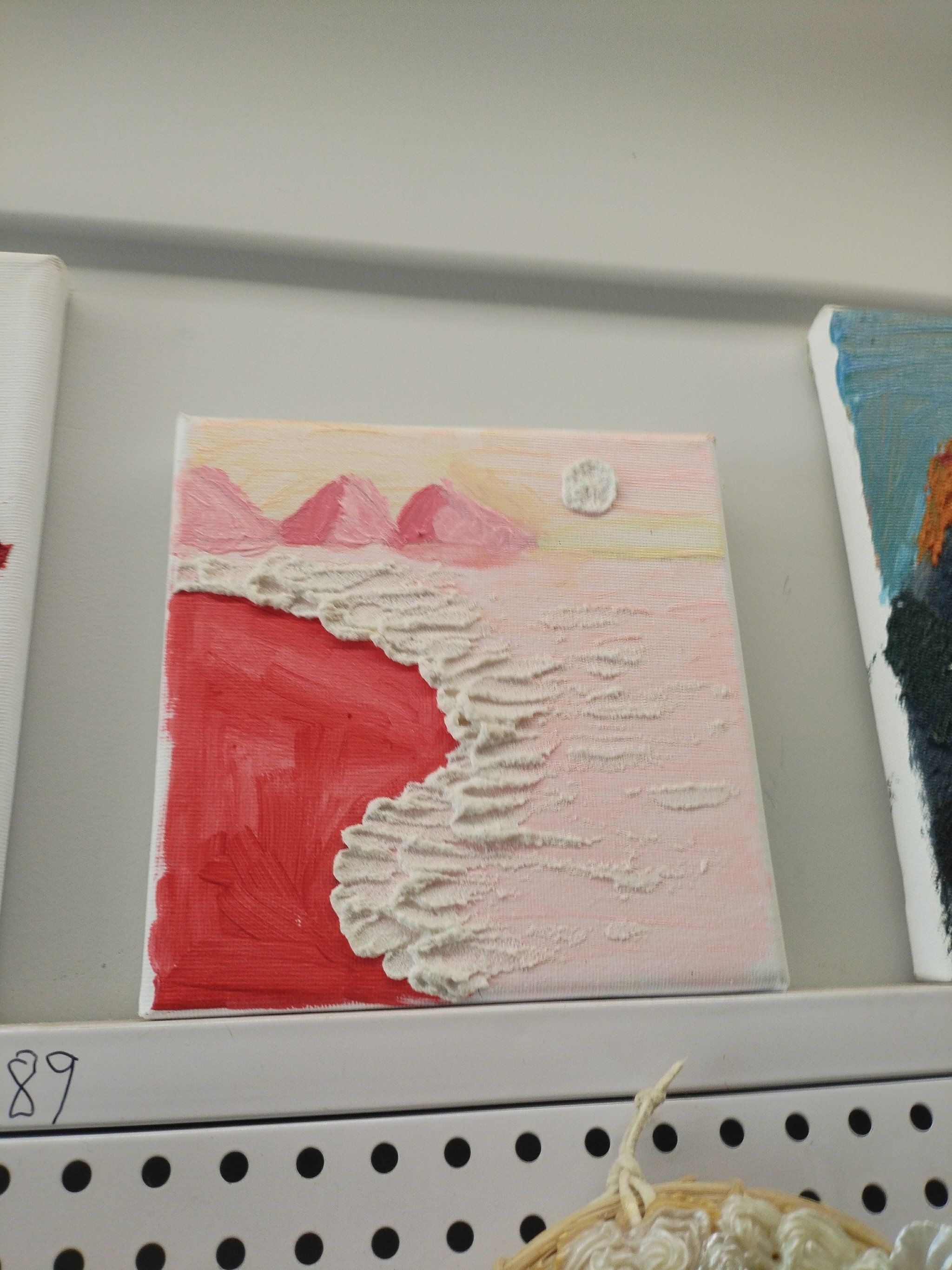 肌理画很立体很好看