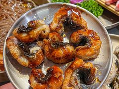 -围炉肉舍•炭烤活鳗•丹东海鲜烤肉(步行街店)