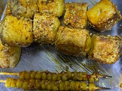 烤豆泡-勃利地摊·勃立小串烧烤