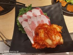 特色烤泡菜五花肉-新石器烤肉(周浦万达店)