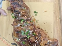 秘制烤羊腿-老舅老蒙肉饼非遗店(一店)