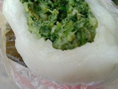荠菜肉团子-海棠糕双酿团