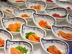 三文鱼刺身-乔哥铭洋海鲜自助(皇城恒隆广场店)