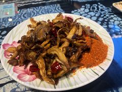 炸菌子-勺子米线·云南传统小吃市集(四方街店)