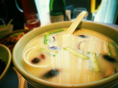 浓汤丝瓜野山菌-俏江南天津时尚曲艺主题餐厅(马场道店)