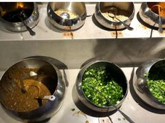 自助调料区-贰重天冰煮羊自助火锅(东坝店)
