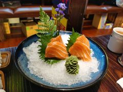 三文鱼刺身-鸟鹏烧鸟居酒屋(熙龙湾店)