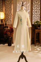 -禾米旗袍妈妈装礼服定制(嘉业国贸店)