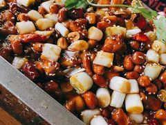 宫保鸡丁烤鱼（清江鱼/斤）-锦尚阁烤鱼•天津菜(宣武门胡同店)