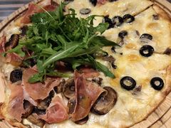 生火腿蘑菇披萨-BomBa意大利餐厅