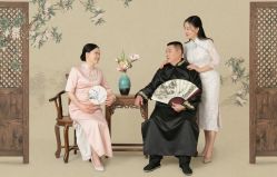 -时光纪亲子全家福照相馆(静安店母女写真父母纪念照)