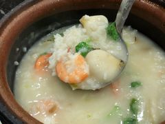 鲜虾象拔蚌粥-适口餐厅砂锅粥(公信路总店)
